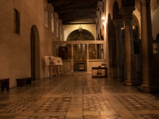Navata sinistra nella Basilica di Santa Maria in Cosmedin