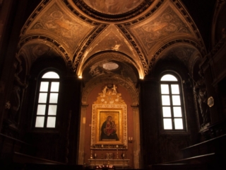 la Thotokos nel Coro Invernale della Basilica di Santa Maria in Cosmedin