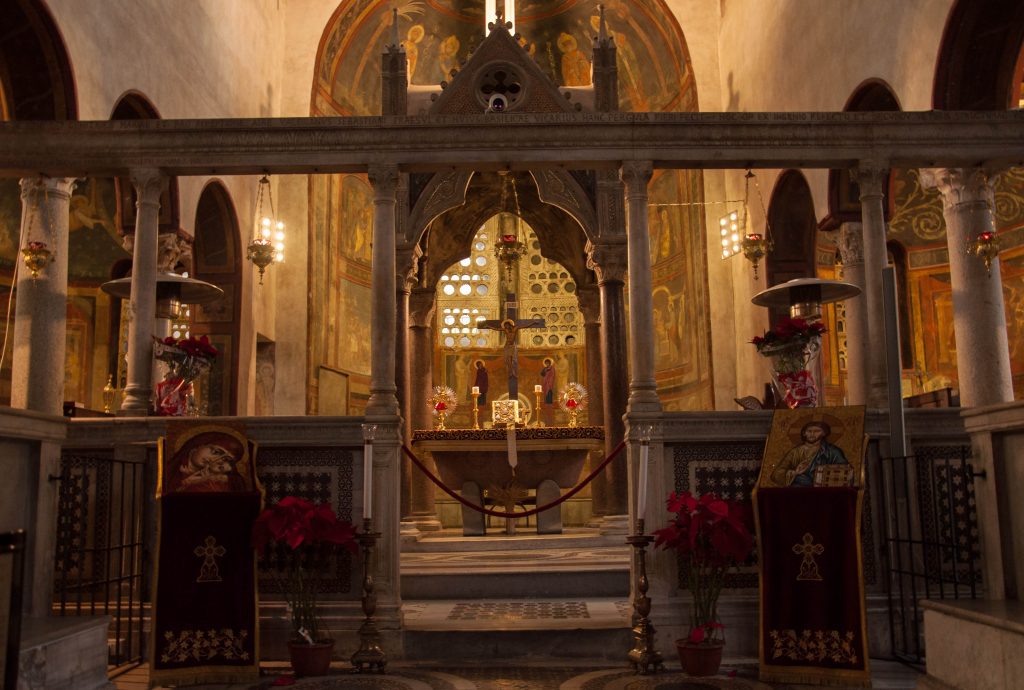 Altare Magiore della Basilica di Santa Maria in Cosmedin